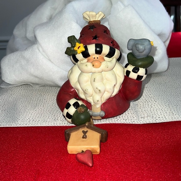 Santa Candle Topper - Picture 1 of 3